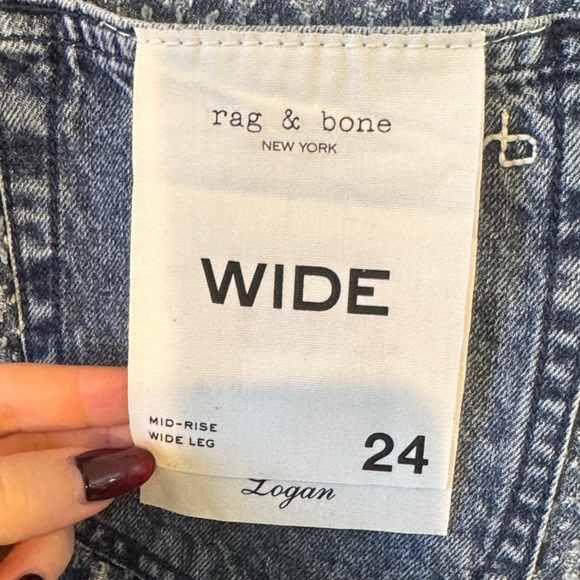 Patterned Rag & Bone Jeans - Picture 6 of 7